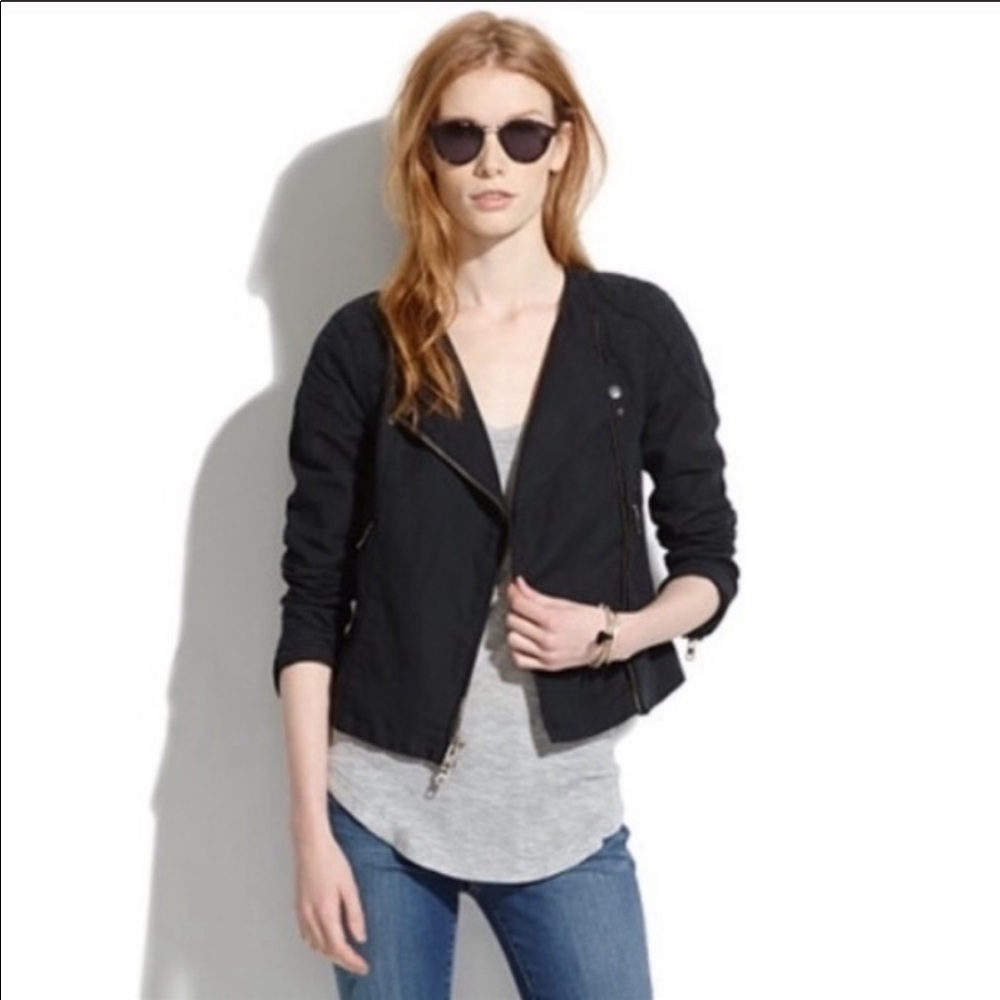 Madewell Sidecar biker jacket XS